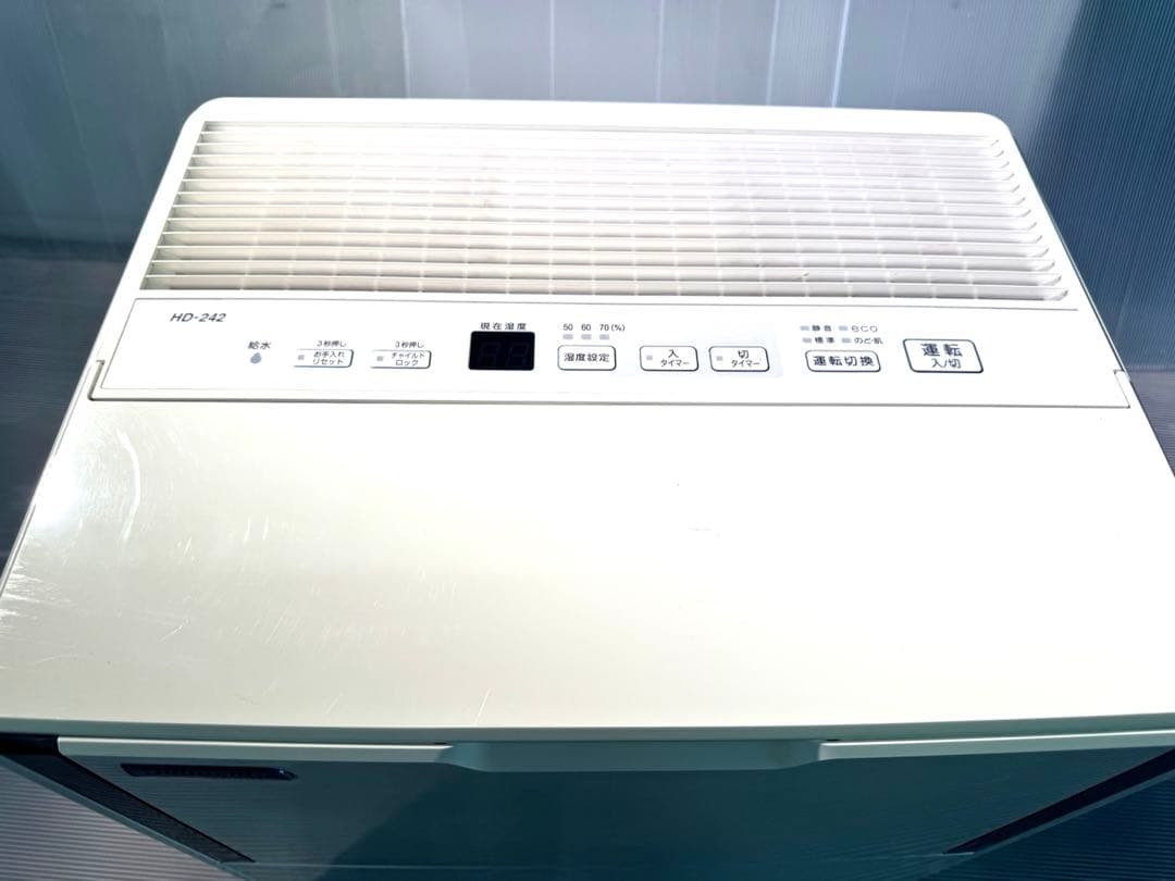 ダイニチ (Dainichi) 加湿器 ハイブリッド式 HD-242 -w中古品