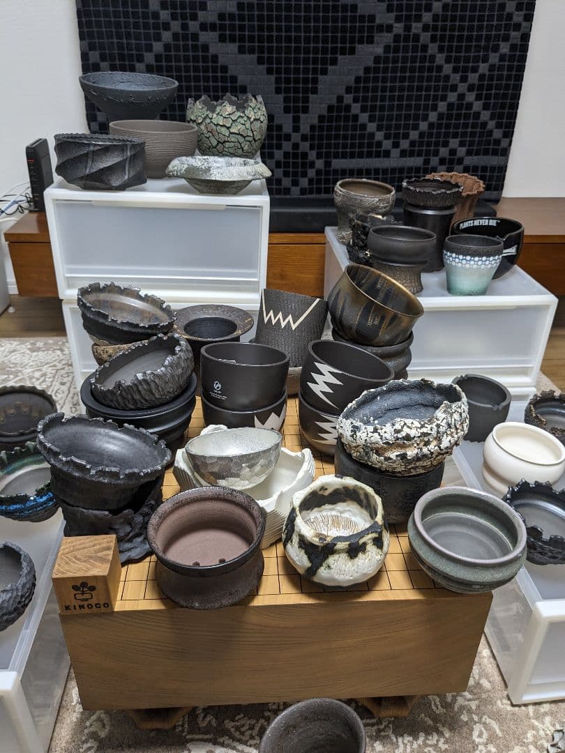 B*K様 【発送相談可】作家植木鉢　80鉢　おまけつき