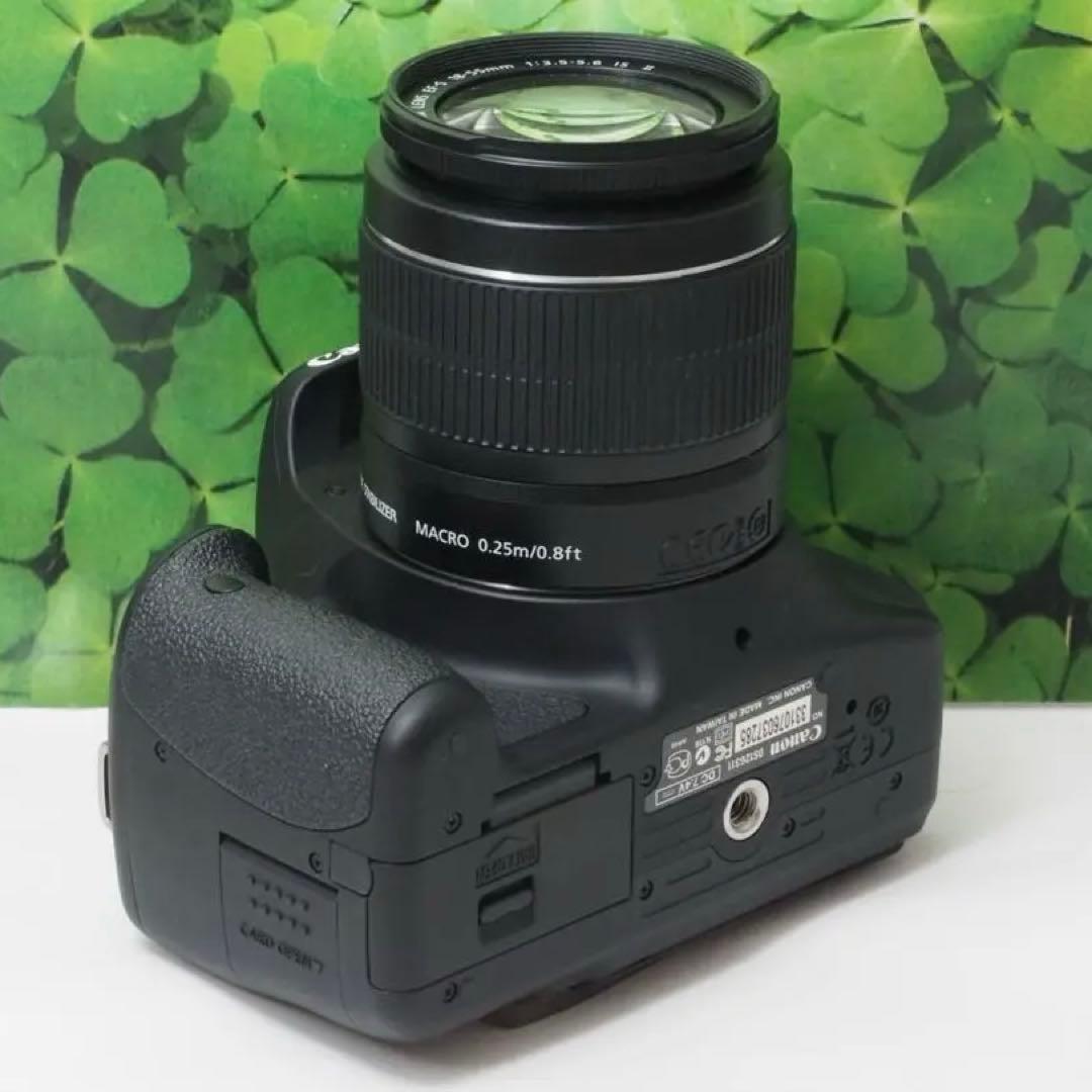 【美品】スマホへ転送も可 一眼で自撮りOK キャノンKissX5ダブルレンズ