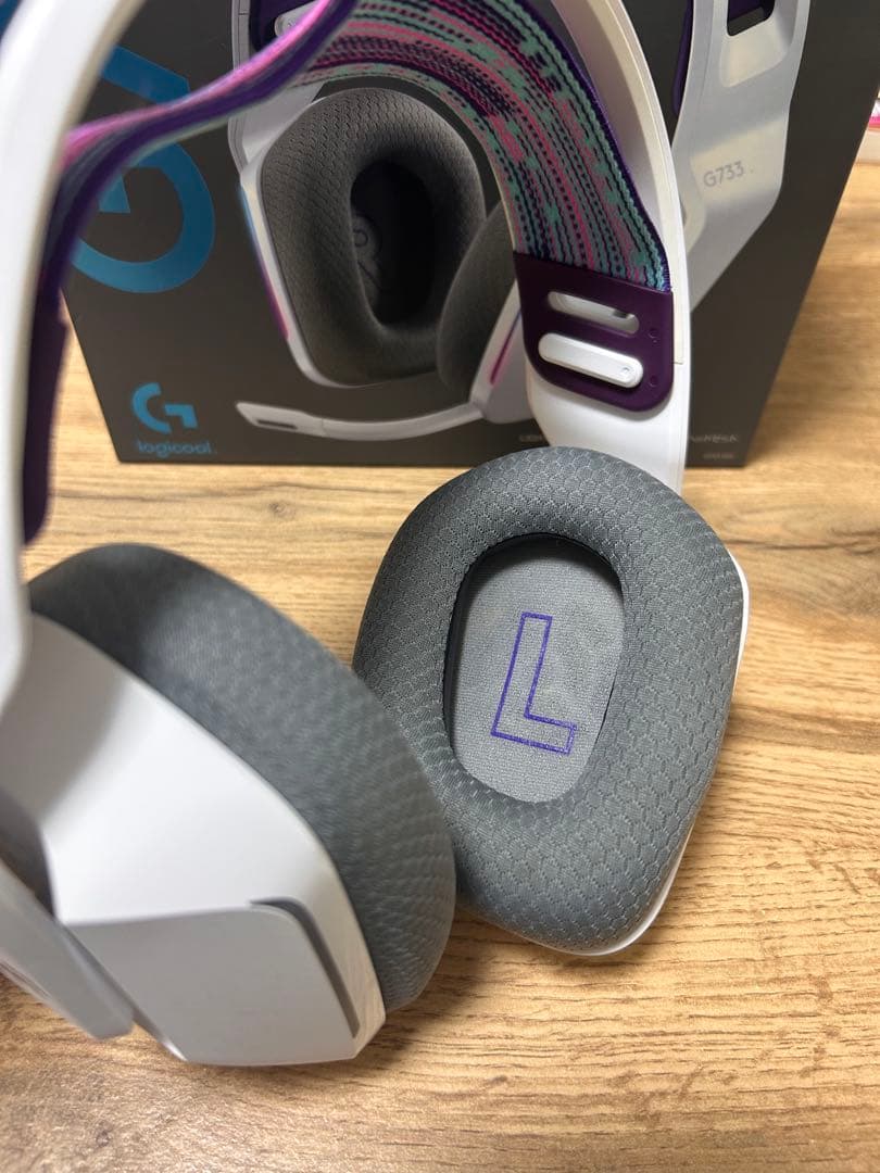 【みん】 Logicool G733 ゲーミングヘッドセット
