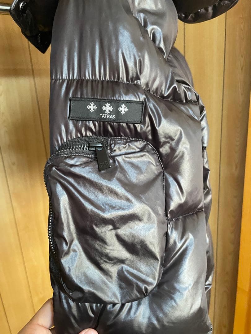 TATRAS タトラス　黒 ダウンジャケット フード付き　サイズ01