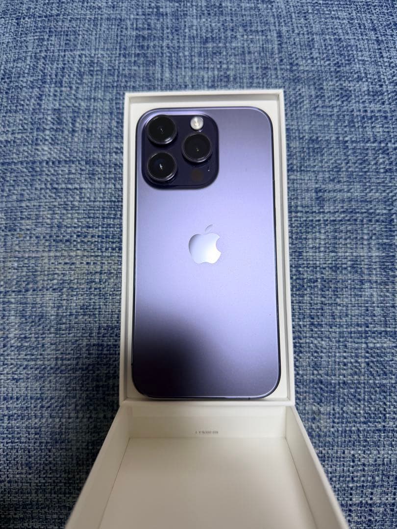 最値下げ　iPhone 14 Pro 256GB ディープパープル 動作確認済
