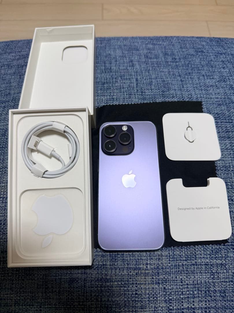 最値下げ　iPhone 14 Pro 256GB ディープパープル 動作確認済