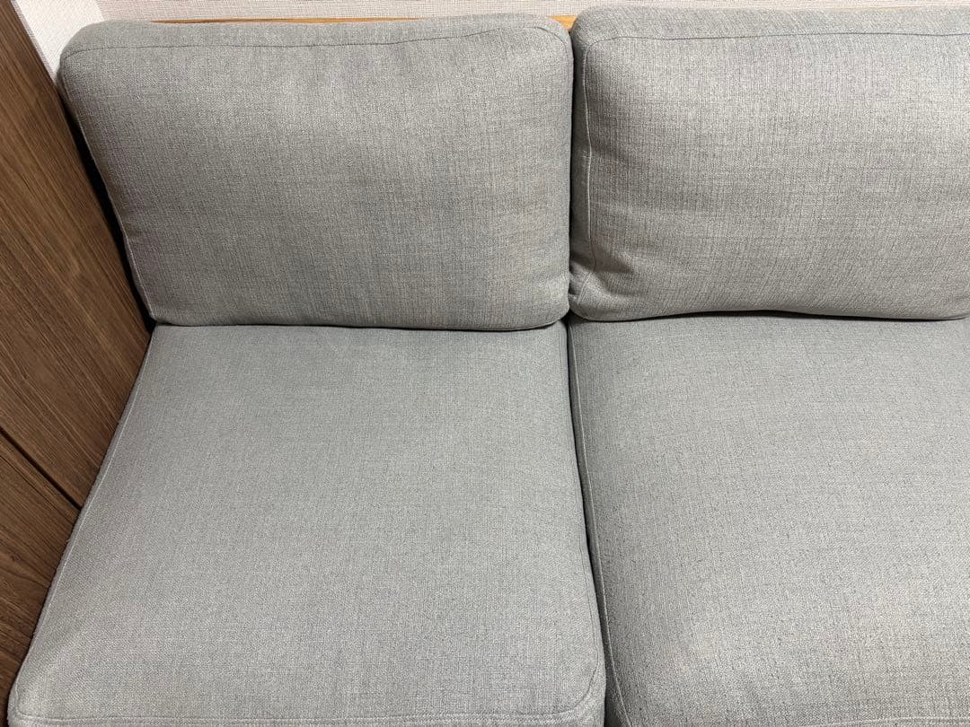 ① CLOUD SOFA 3P MOMO NATURAL 送料込