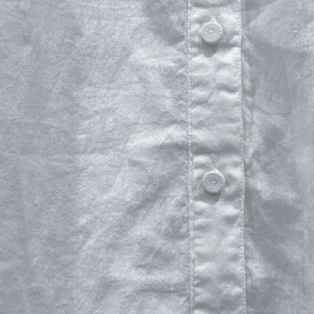 新品maison de soil ミニピンタック シャツ ブラウス ホワイト