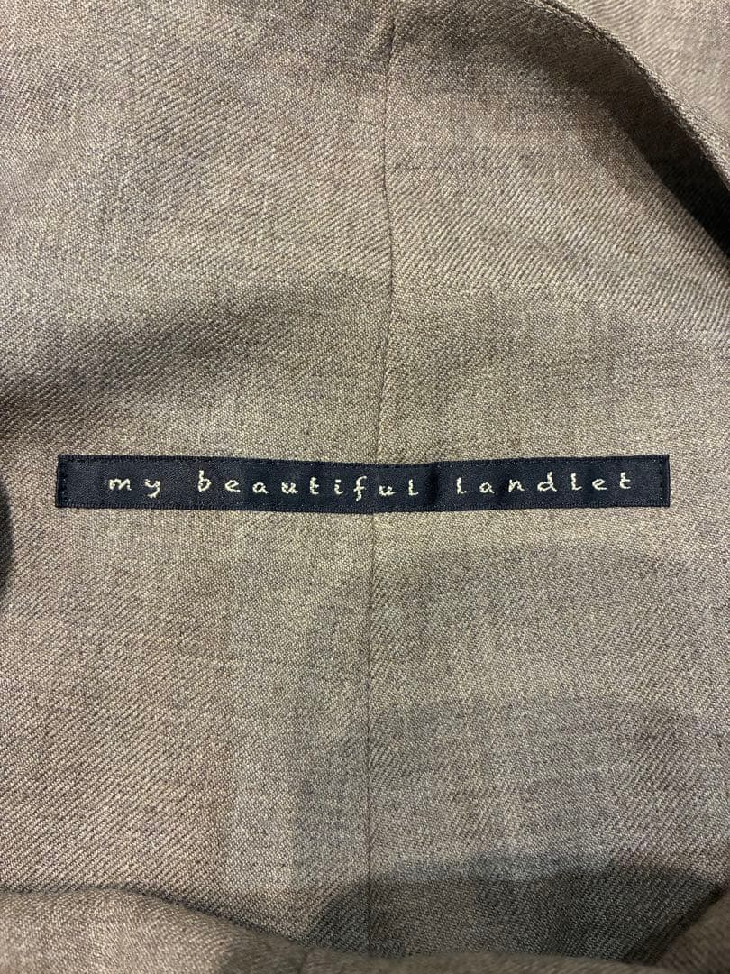 【21AW my beautiful landlet ビッグオーバーオール】