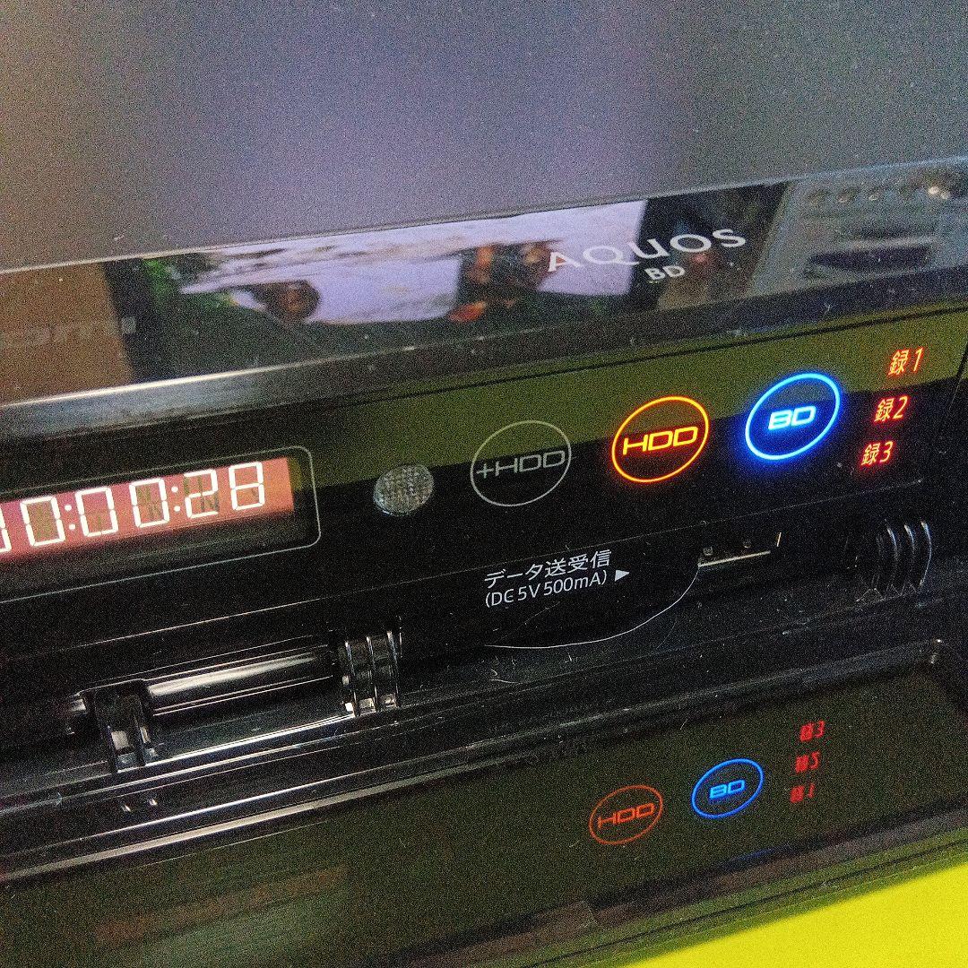 SHARP AQUOS BD-T1700 HDDは新品3TB増量交換第5弾