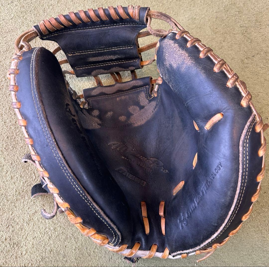 【硬式】ミズノプロ キャッチャーミット ※状態要確認