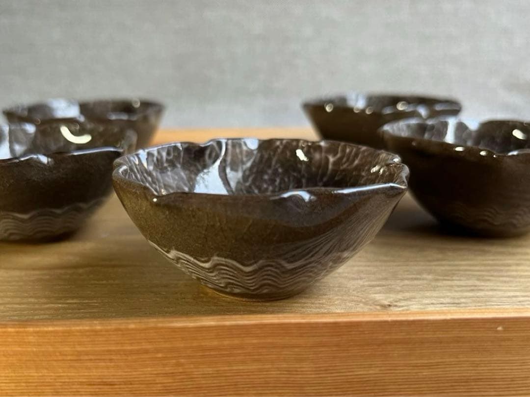 豊瑞軒 現川焼・臥牛窯　珍味入　小鉢　５点