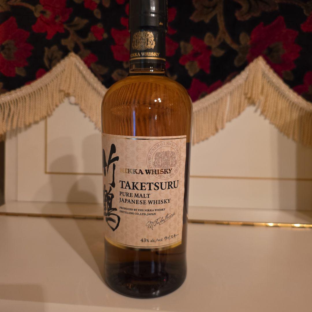 [ 新品 ] 入手困難 NIKKA 竹鶴 ピュアモルト<最安値>8500円 !