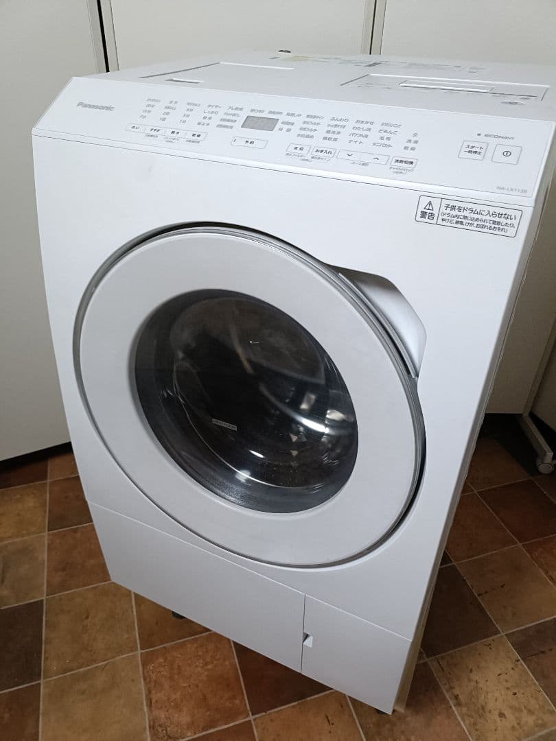 パナソニック ドラム式洗濯機 左開き NA-LX113BL 22年製 11/6k