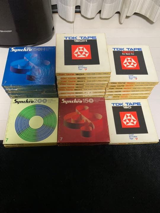 TDKオープンリールテープ 7号 29本セット販売