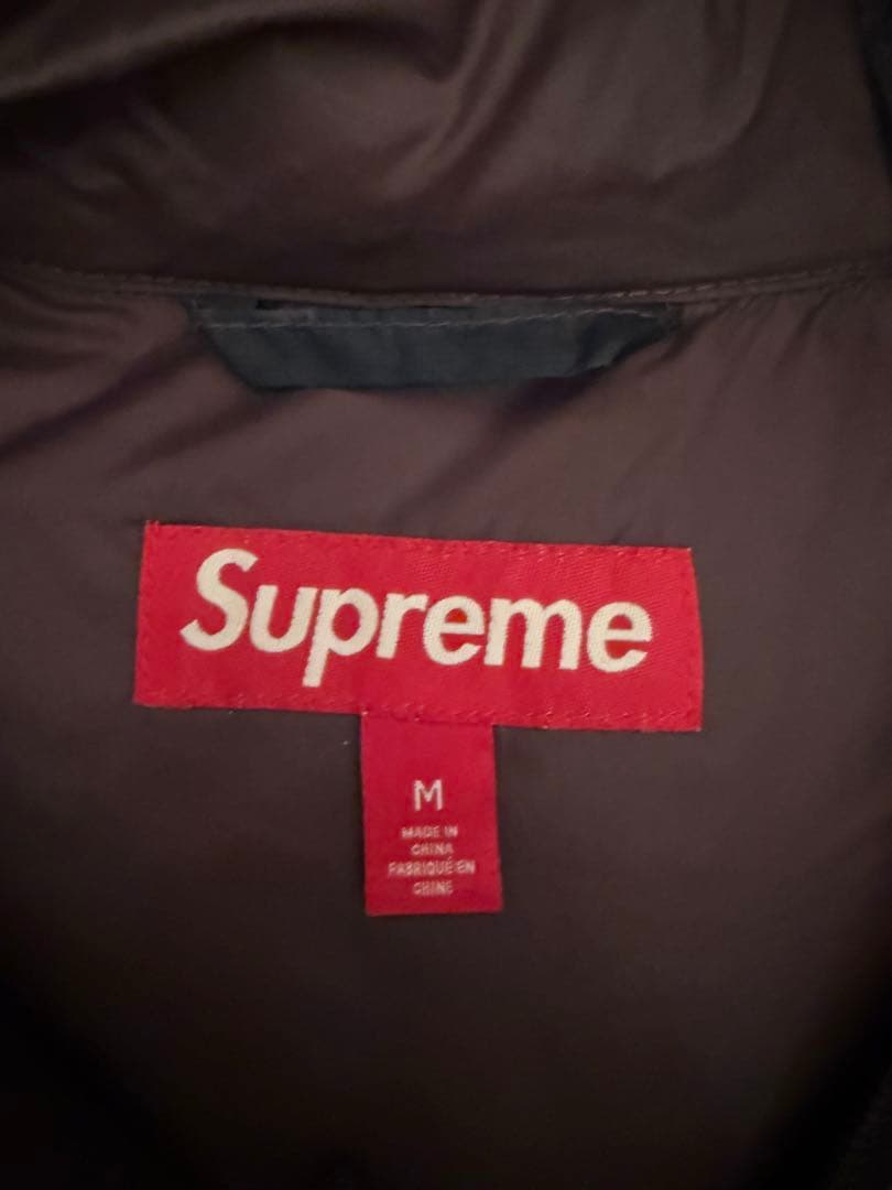 超希小supremeマイクロダウン　M