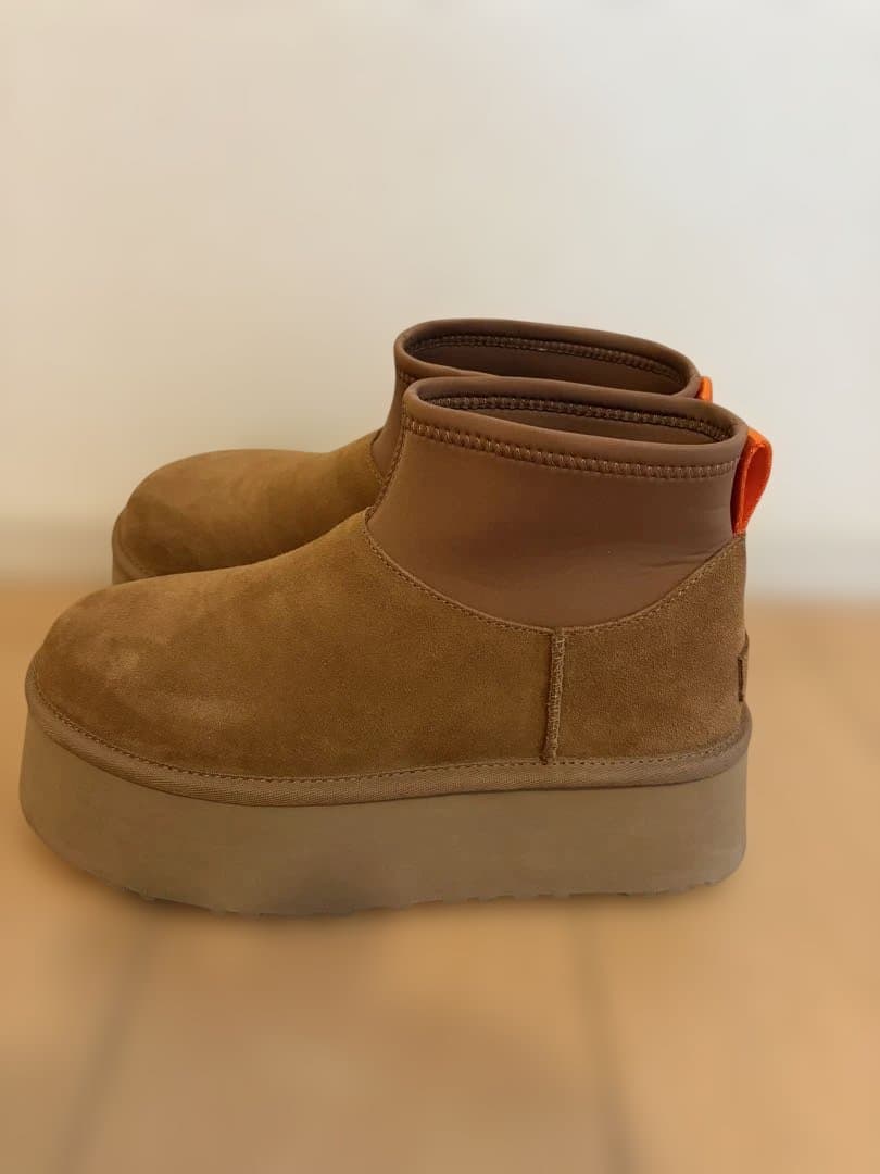 最終値下げ‼️【UGG】クラシックミニディッパー プラットフォーム ムートンブーツ