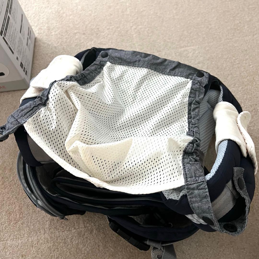 超美品　ミキハウス × ポグネー ベビーキャリア 抱っこ紐