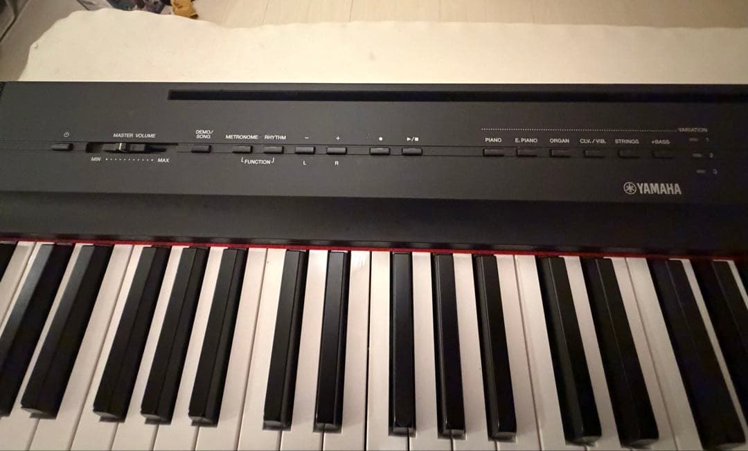 Yamaha P-125ab (引き取り限定、横浜)ブラック デジタルピアノ