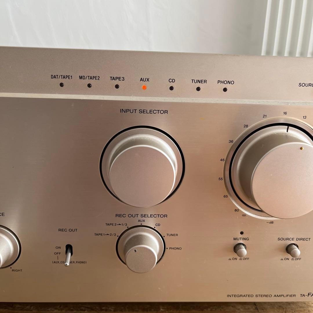 【通電確認済み・以前正常動作】SONY TA-FA5ES プリメインアンプ