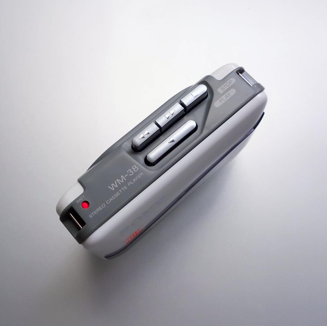 【動作整備品】希少 WM-38 ソニーウォークマン カセットテープ プレーヤー