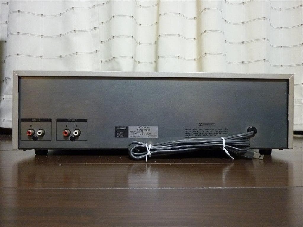 SONY ソニー カセットデッキ TC-K61 修理済 全機能動作 概美品