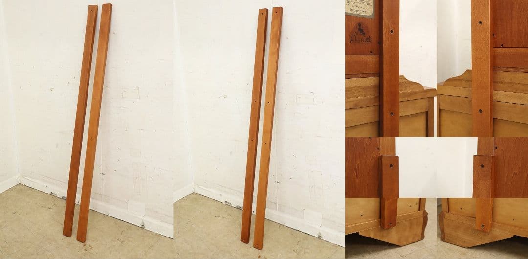 横浜ダニエル◆最高級ドレッサーチェスト・ミラー＆ワイドチェスト 62万