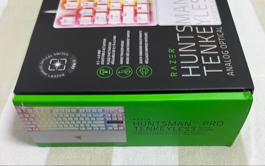 [新品] Razer Huntsman V3 Pro JP White