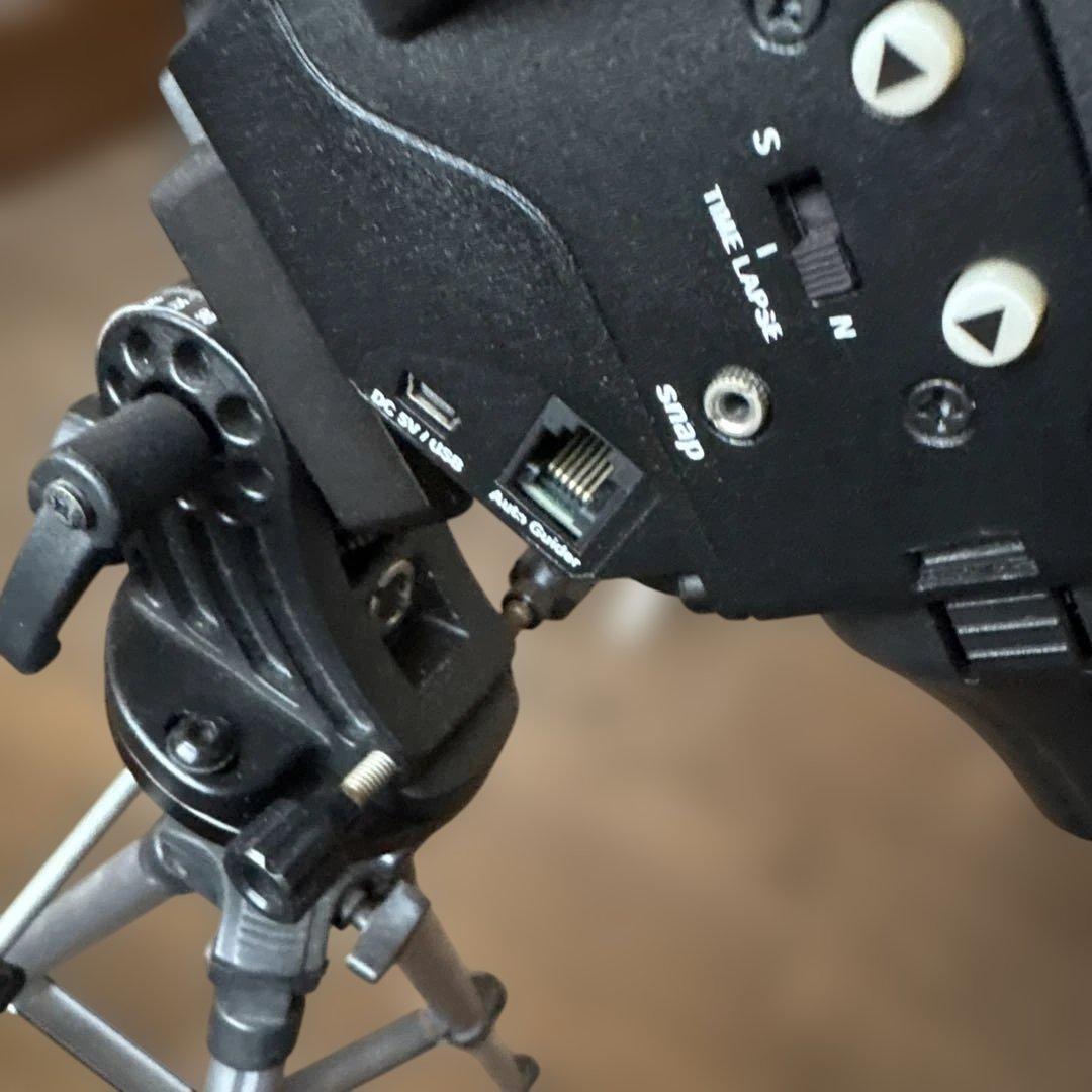 スカイメモS 微動雲台 自由雲台付き