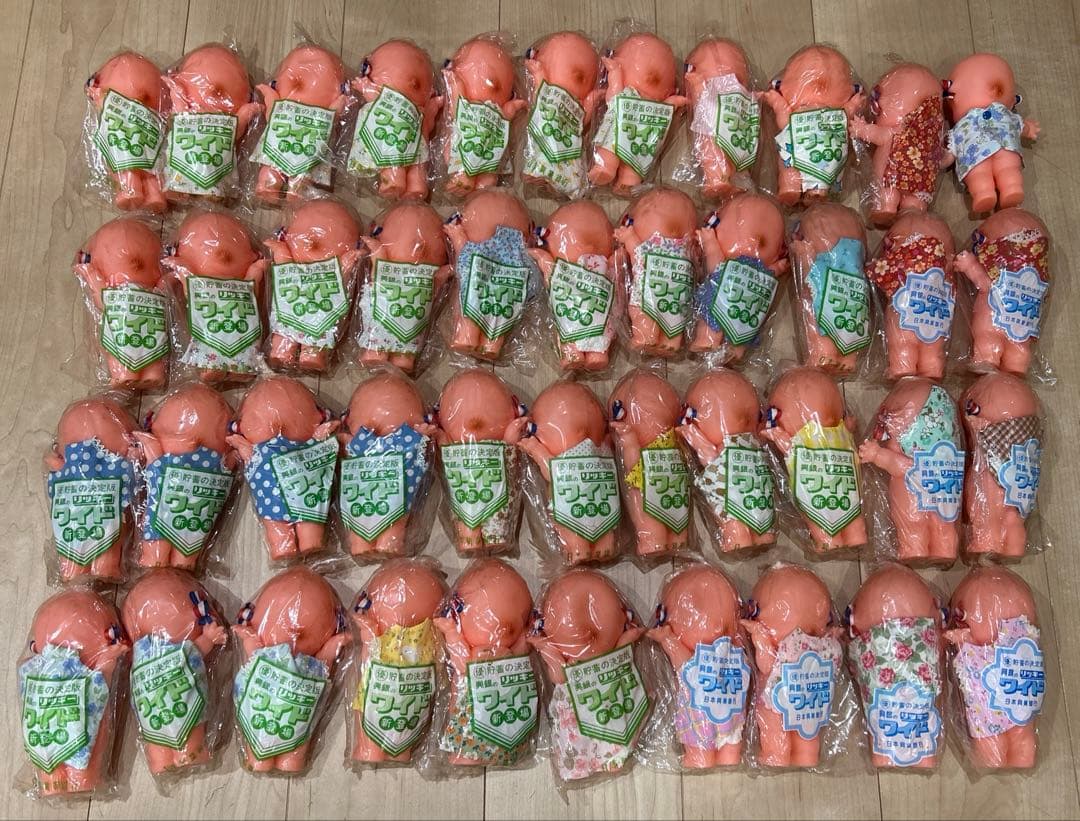 キューピー人形　ワリコーリッキー　貯金箱　43体セット　非売品　昭和レトロ