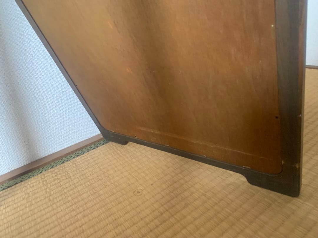 姿見鏡　アンティーク　鏡　ミラー　スタンド鏡　木製