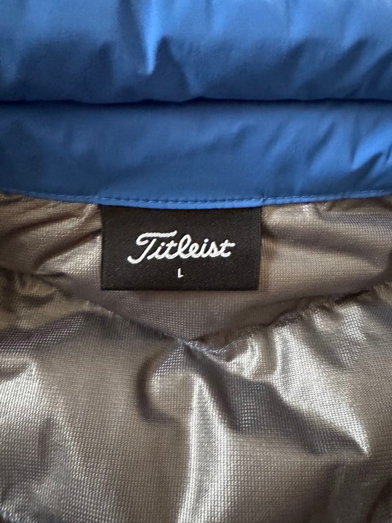 Titleist 青色 ダウンジャケット L