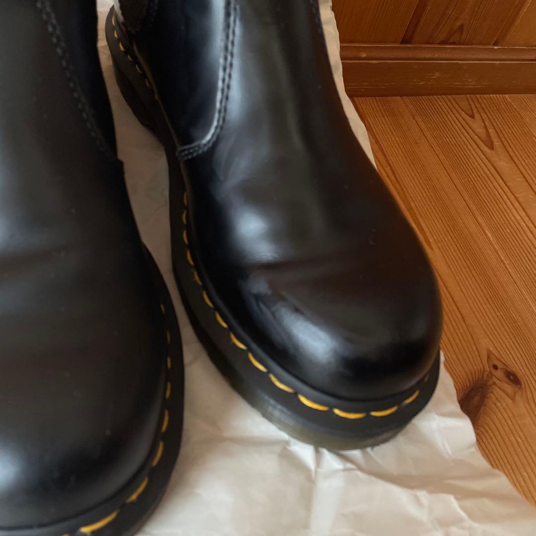 Dr. Martens ブラック サイドゴアブーツ　UK6