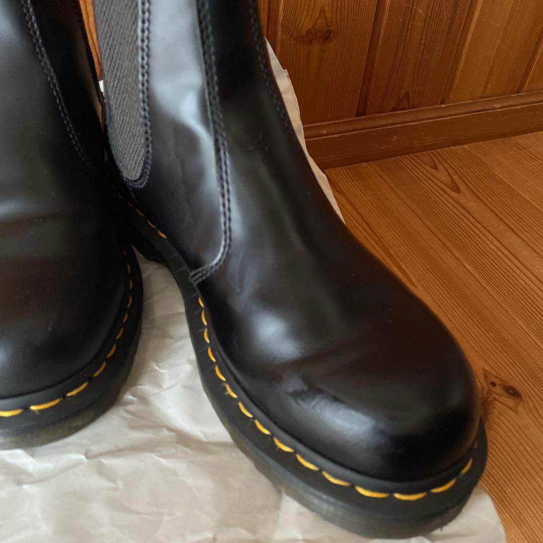 Dr. Martens ブラック サイドゴアブーツ　UK6