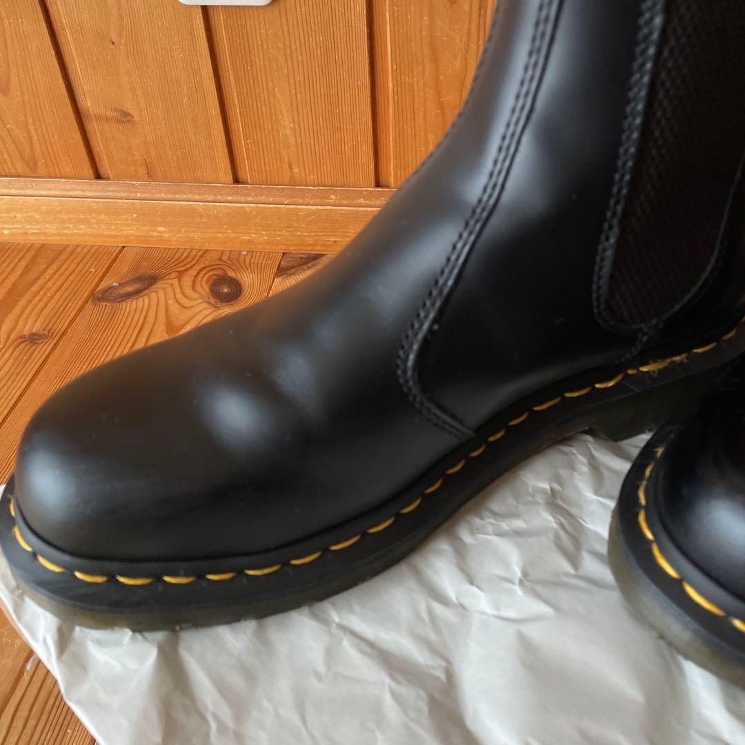 Dr. Martens ブラック サイドゴアブーツ　UK6