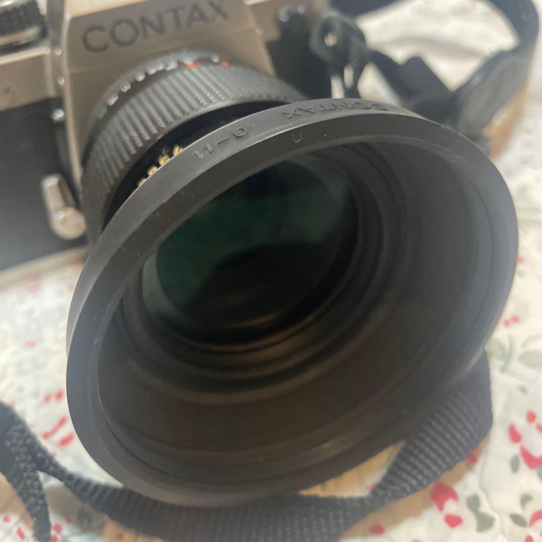 d*9様 CONTAX 一眼レフカメラ レンズキャップ付き