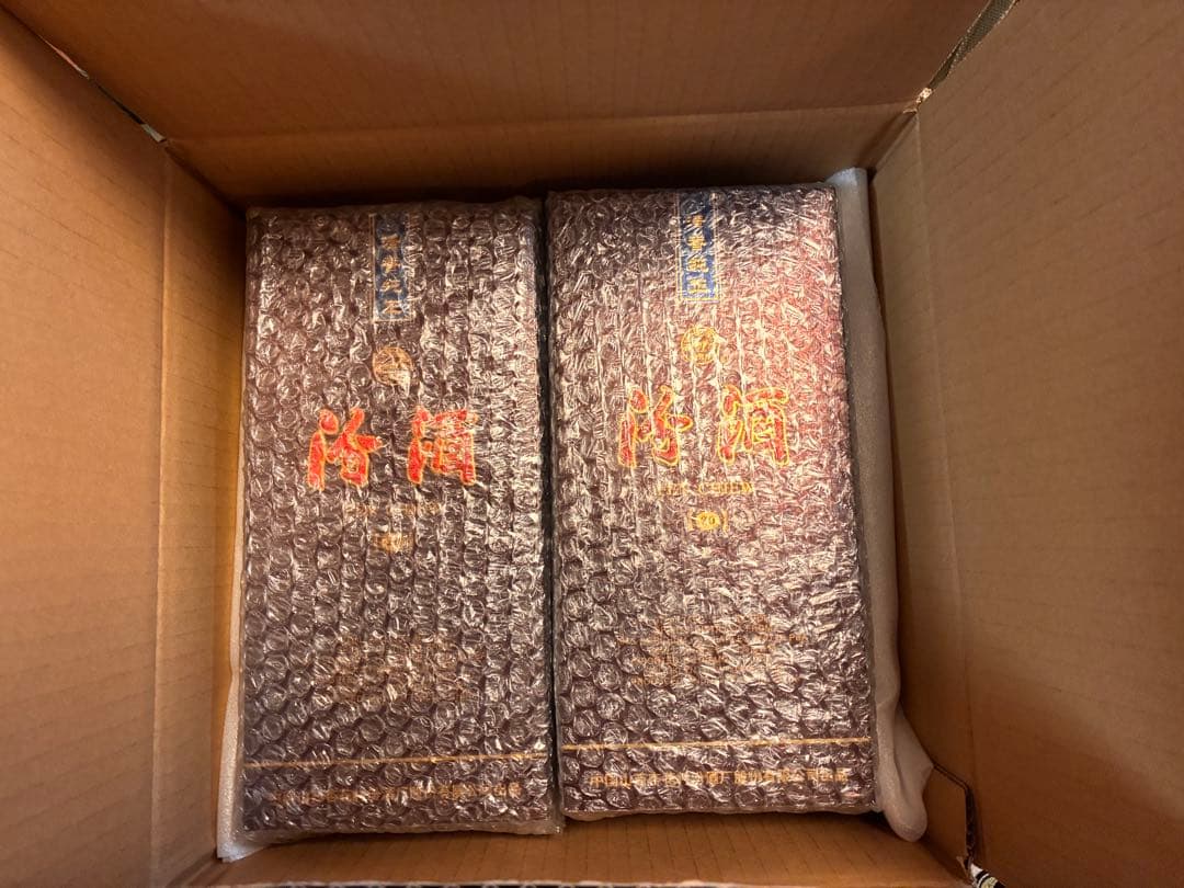 【未開封】中国白酒 汾酒（フェンチュウ）20年清香型 375ml 53％ 箱付