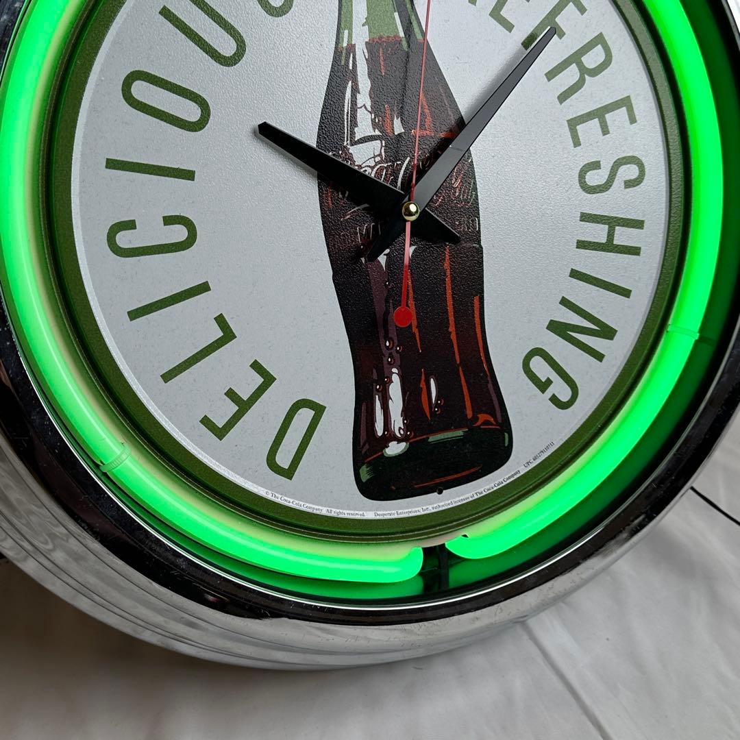 コカ・コーラ ネオン クロック レトロ 壁掛時計 アンティーク