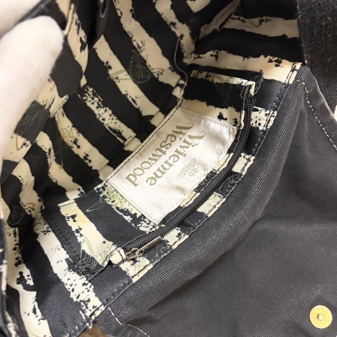 【美品】ヴィヴィアンウエストウッド ショルダーバッグ エッジウェア オーブ 黒