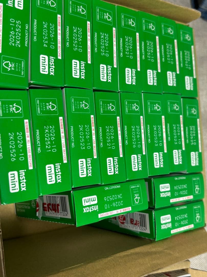 FUJIFILM instax mini インスタントフィルム 390枚