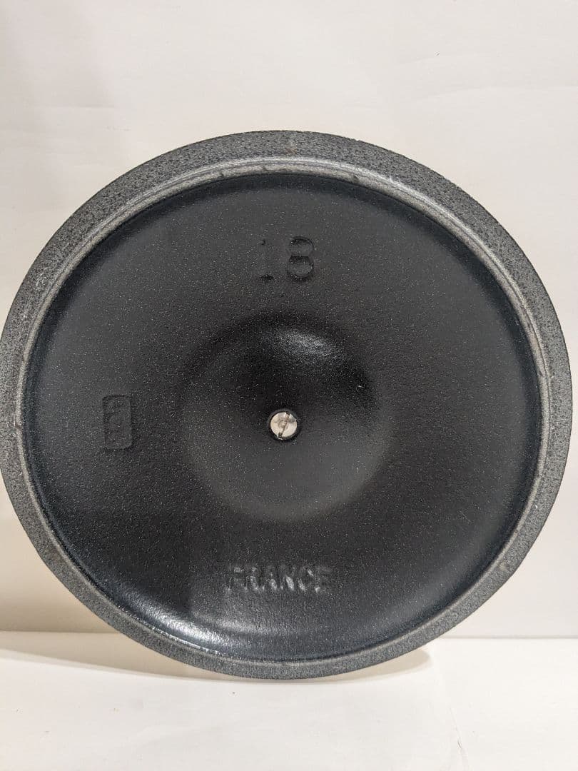 ル・クルーゼ　ココットエブリィ　インナーリッド付き　16cm　クリーム