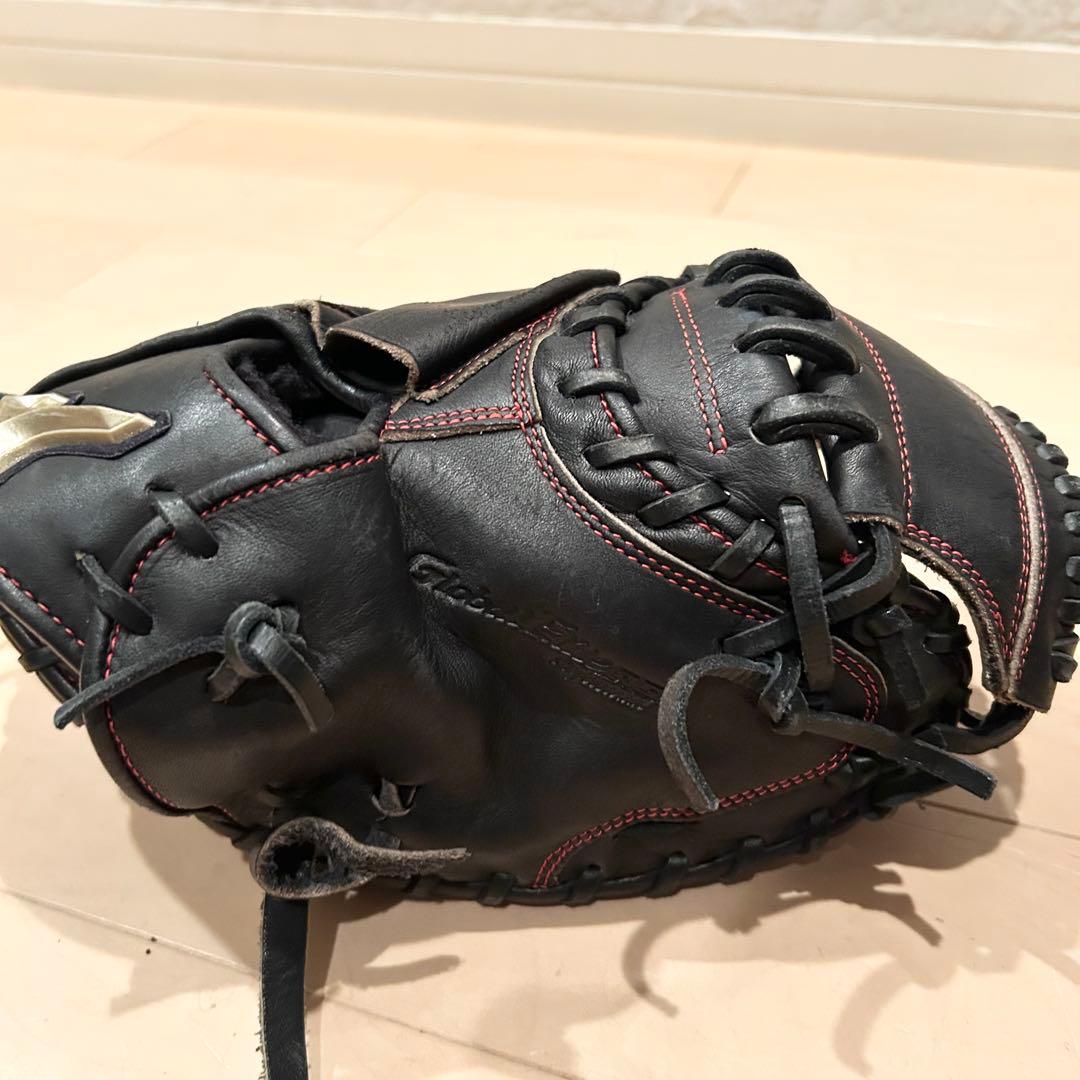 ミズノ グローバルエリート 少年軟式 キャッチャーミット 炭谷銀仁朗モデル