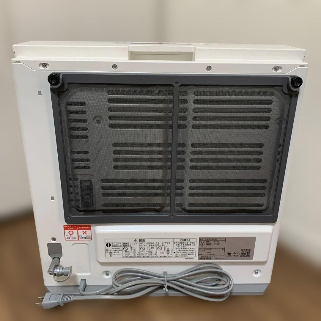 ノーリツ　ガスファンヒーター　GFH-4006S-W5 プロパン　ガスコード付