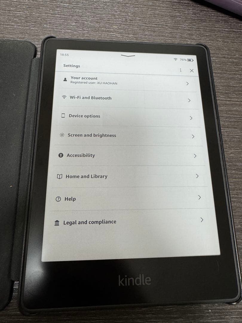 Kindle Paperwhite 5 (Gen11) 16g 広告あり