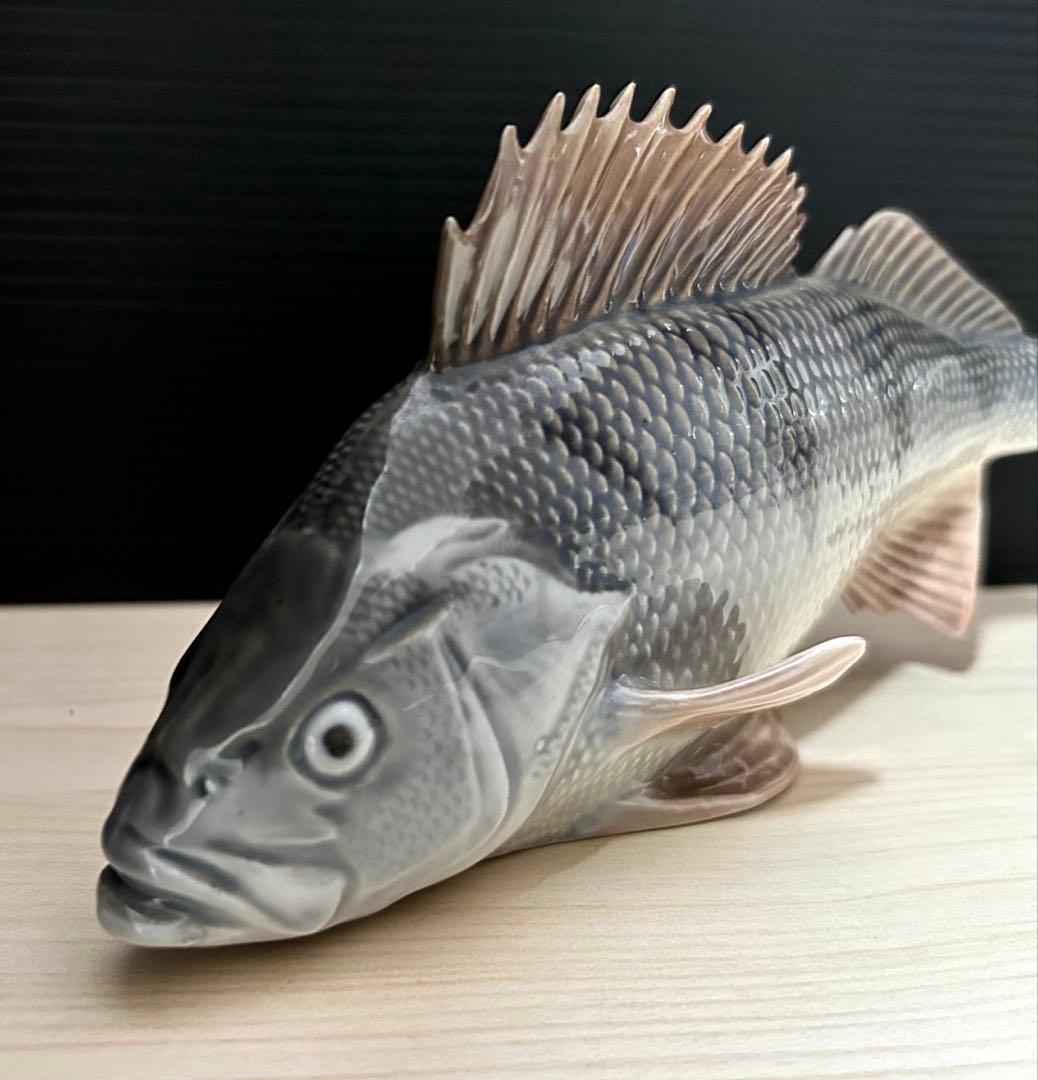 ロイヤルコペンハーゲン　フィッシュ　魚　フィギュリン 置物　スズキ
