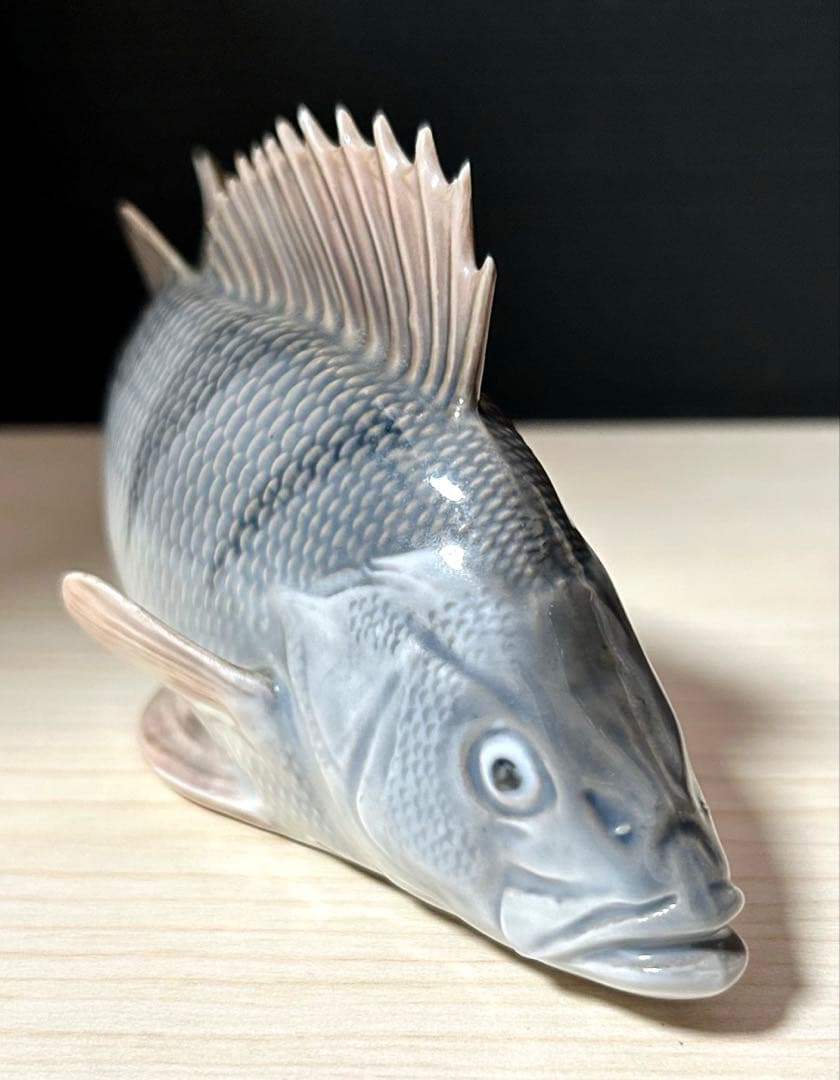 ロイヤルコペンハーゲン　フィッシュ　魚　フィギュリン 置物　スズキ