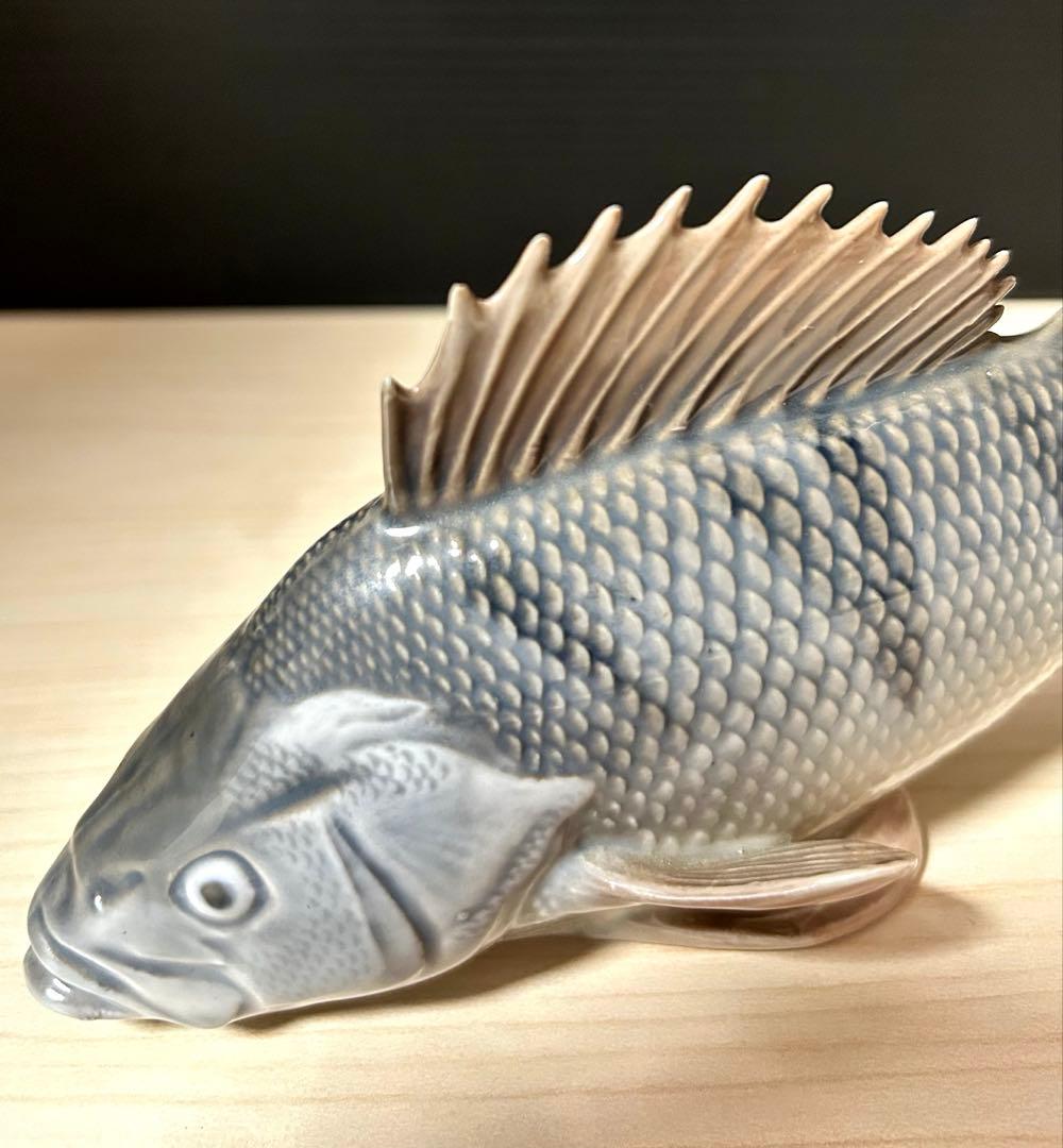 ロイヤルコペンハーゲン　フィッシュ　魚　フィギュリン 置物　スズキ