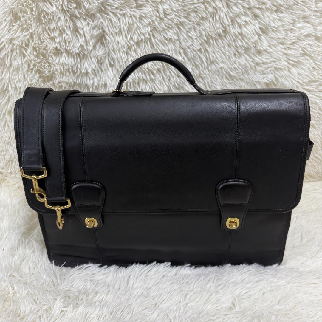 希少✨COACH オールドコーチ ビジネスバッグ ターンロック A4 2WAY