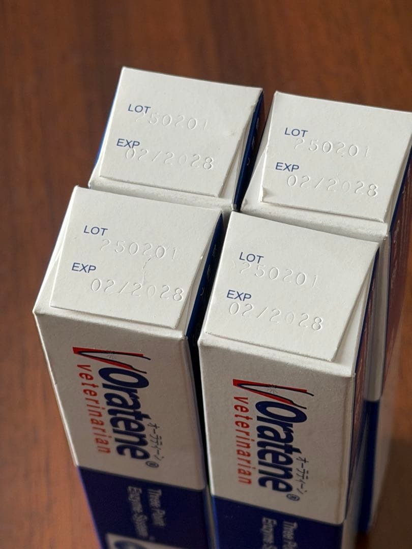 オーラティーンデンタルジェル　4個