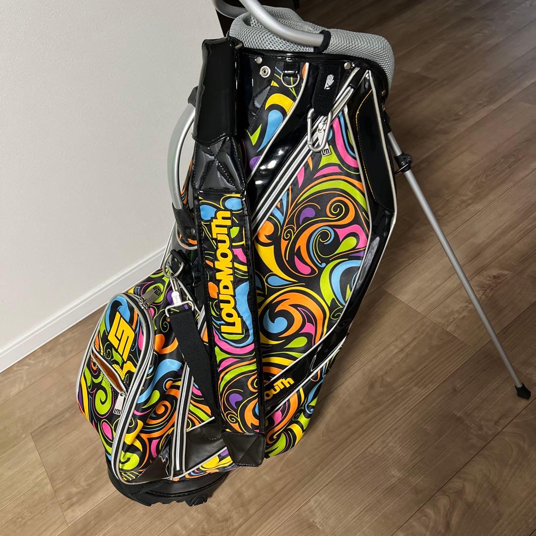 値下げLoudmouth カラフルキャディバッグ