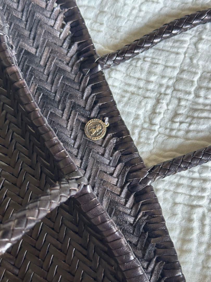 ドラゴン・ディフュージョン レザーメッシュトートバッグ