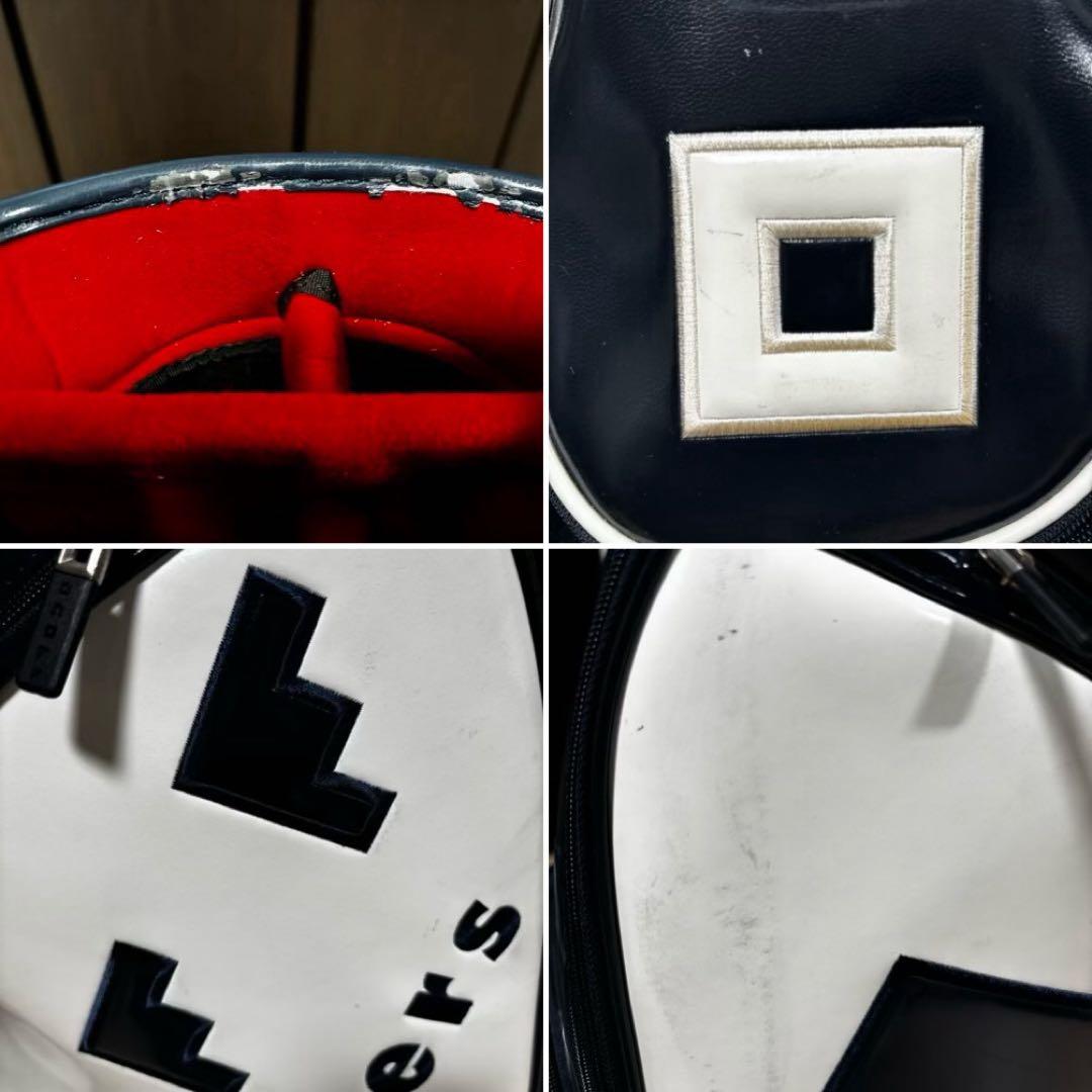 オノフキャディバッグOB0920 ネイビー/ホワイト