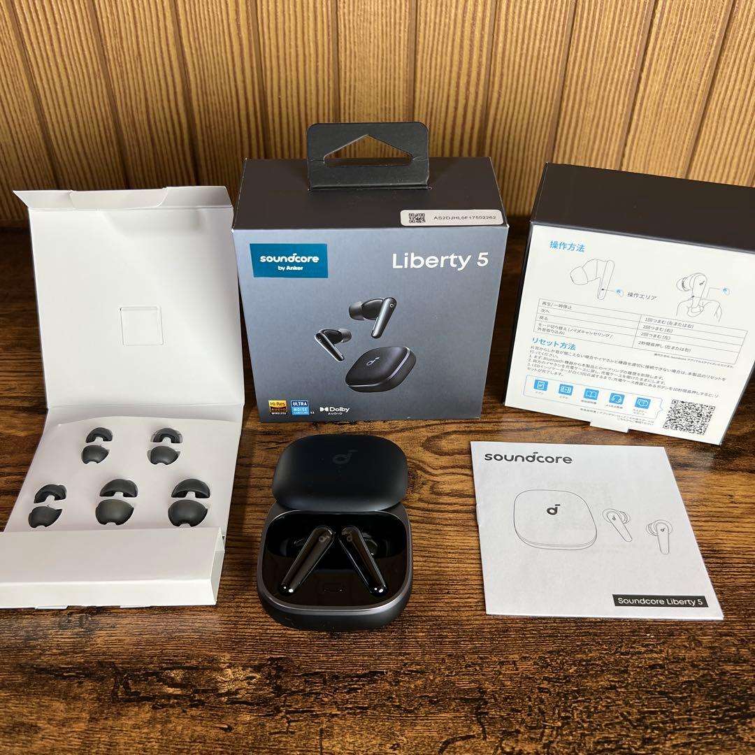 訳アリ Anker soundcore Liberty5 ブラック